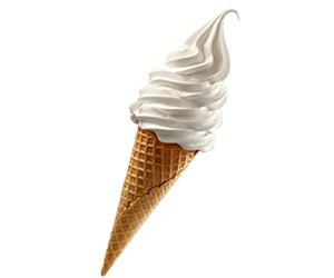 Picture of Vanilla cone