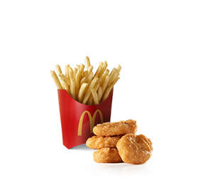 Picture of HappyMeal Chicken McNuggets® 4 piece