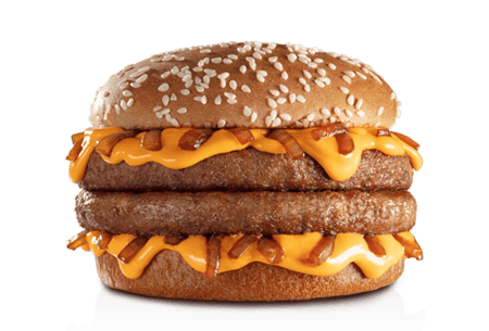 Duplo Cheddar Mcmelt - Sanduiches De Carne Bovina | McDonald's